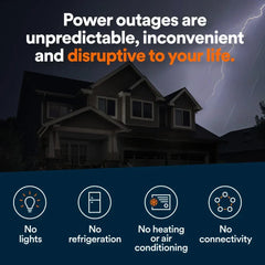 Generac Next Generation 10000 Watt 10kW Dual Fuel 50 State Air Cooled Home Standby Generator 7257