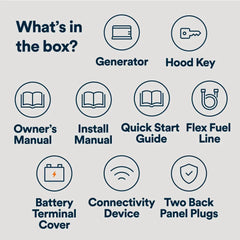 Generac Next Generation 10000 Watt 10kW Dual Fuel 50 State Air Cooled Home Standby Generator 7257