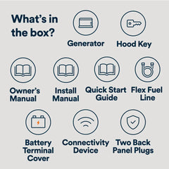 Generac Next Generation 26000 Watt 26kW Dual Fuel 50 State Air Cooled Home Standby Generator | 7327