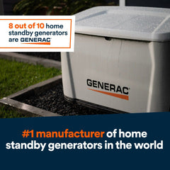 Generac Next Generation 28000 Watt 28kW Dual Fuel 50 State Air Cooled Home Standby Generator