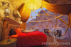 Phoenix Domes Glass Dome - Glass Panel Geodesic Dome - Green Vista Living