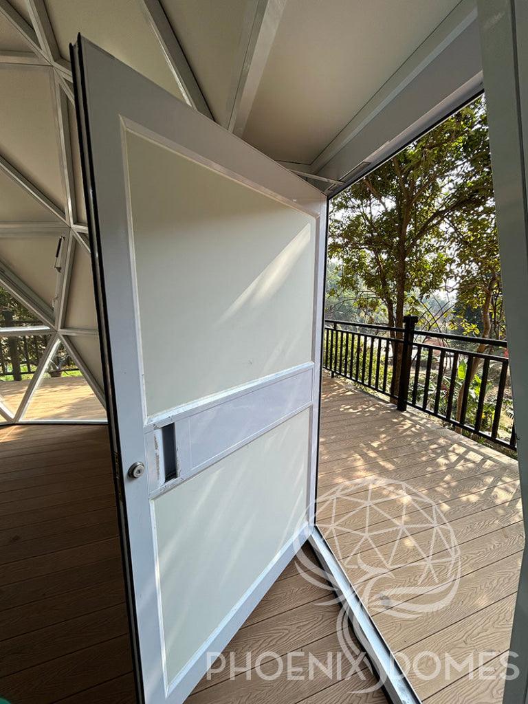 Glass/Hard Panel Dome - Phoenix Domes - Green Vista Living