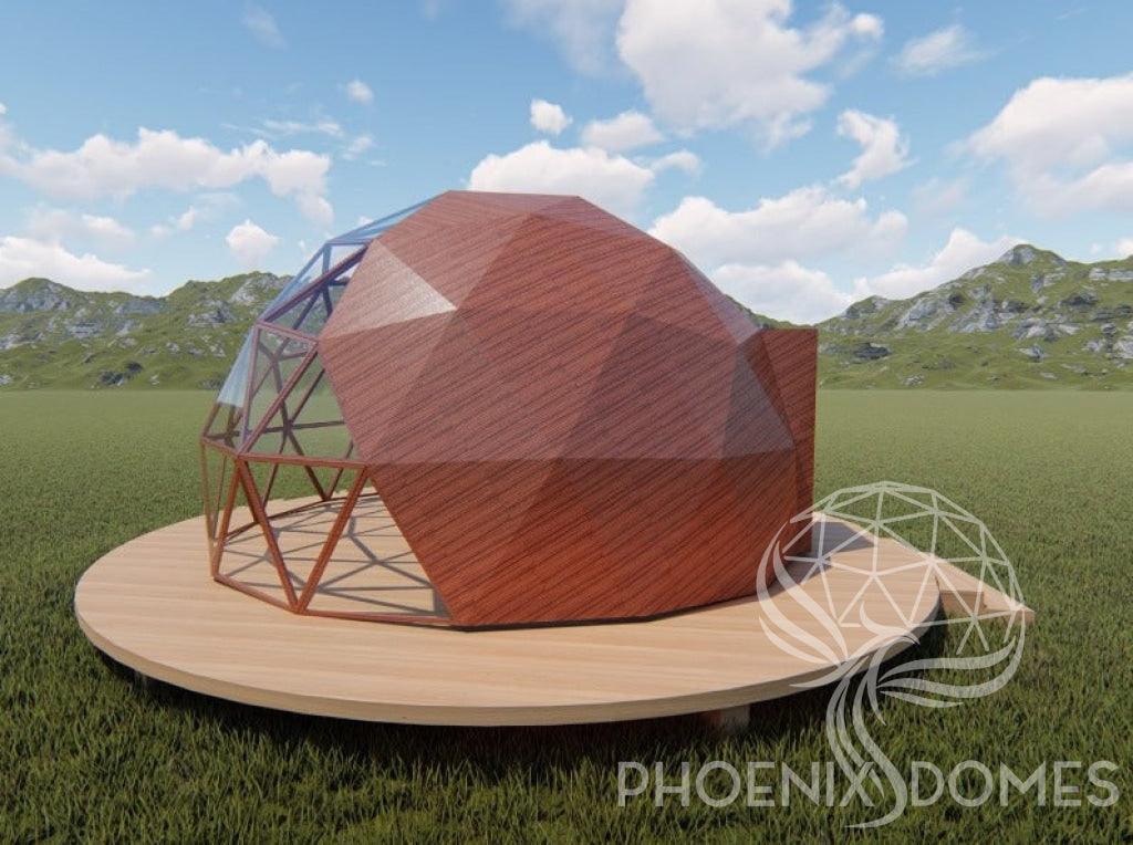 Glass/Hard Panel Dome - Phoenix Domes - Green Vista Living