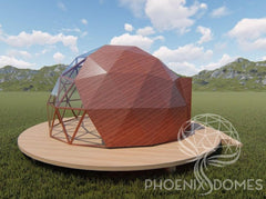 Glass/Hard Panel Dome - Phoenix Domes - Green Vista Living