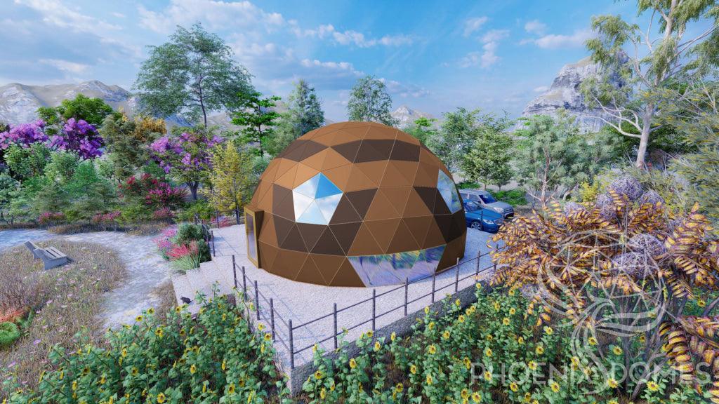 Glass/Hard Panel Dome - Phoenix Domes - Green Vista Living