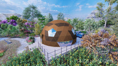 Glass/Hard Panel Dome - Phoenix Domes - Green Vista Living