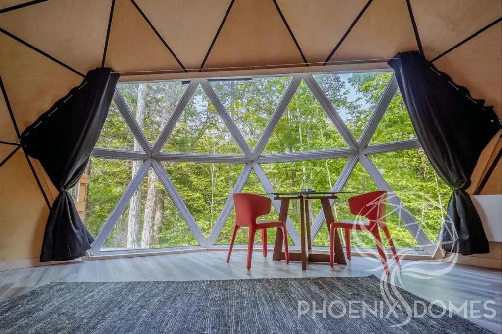 Glass/Hard Panel Dome - Phoenix Domes - Green Vista Living