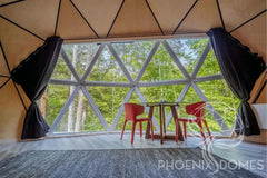 Glass/Hard Panel Dome - Phoenix Domes - Green Vista Living