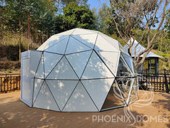 Glass/Hard Panel Dome - Phoenix Domes - Green Vista Living