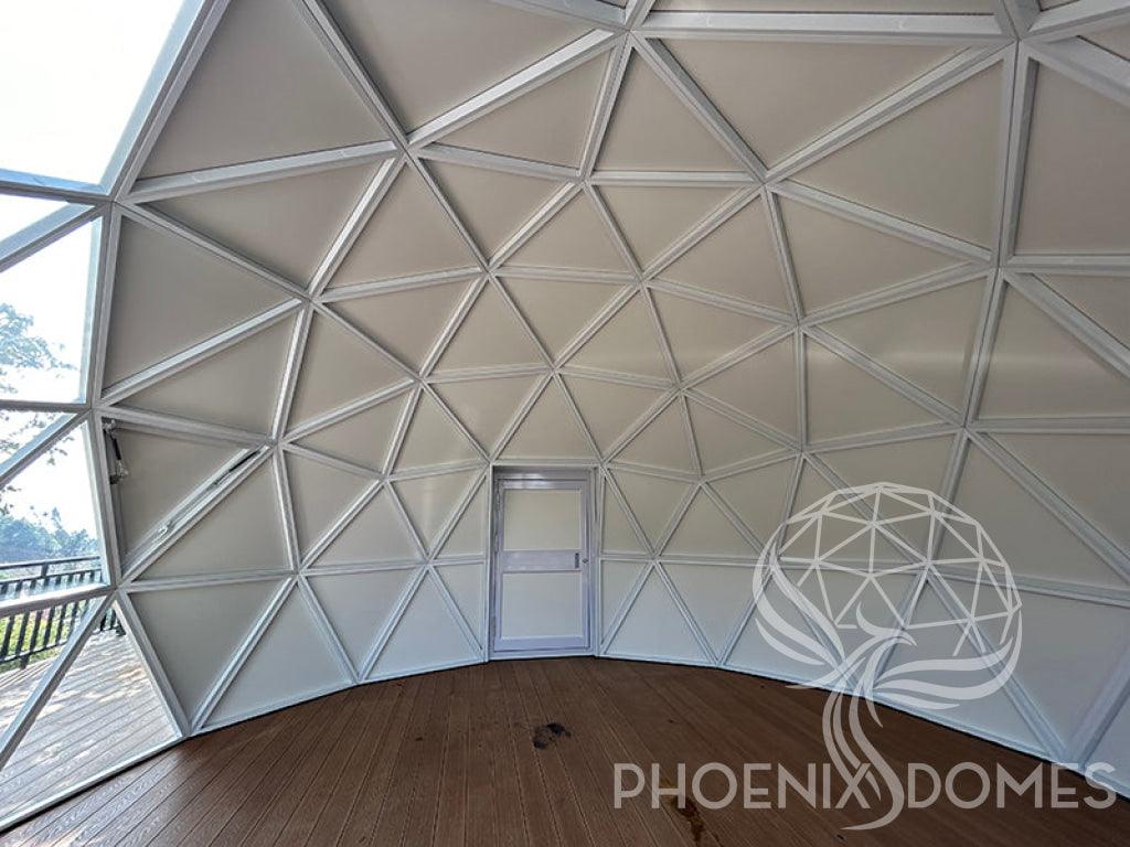 Glass/Hard Panel Dome - Phoenix Domes - Green Vista Living