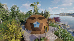 Glass/Hard Panel Dome - Phoenix Domes - Green Vista Living