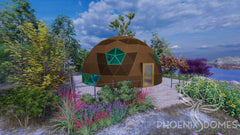 Glass/Hard Panel Dome - Phoenix Domes - Green Vista Living