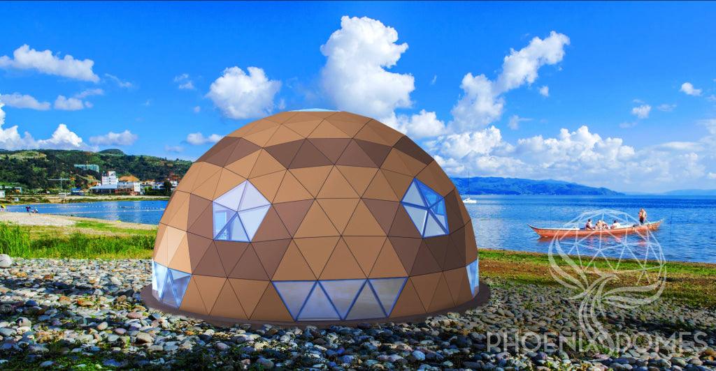 Glass/Hard Panel Dome - Phoenix Domes - Green Vista Living