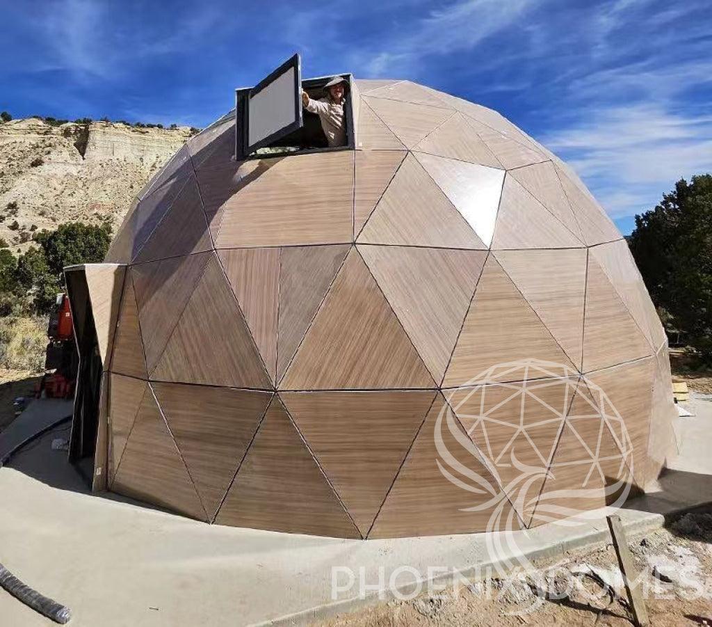 Glass/Hard Panel Dome - Phoenix Domes - Green Vista Living