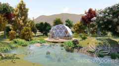 Glass/Hard Panel Dome - Phoenix Domes - Green Vista Living