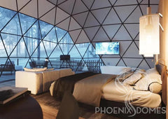 Glass/Hard Panel Dome - Phoenix Domes - Green Vista Living
