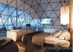 Glass/Hard Panel Dome - Phoenix Domes - Green Vista Living