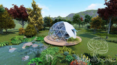 Glass/Hard Panel Dome - Phoenix Domes - Green Vista Living