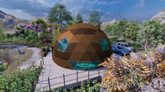 Glass/Hard Panel Dome - Phoenix Domes - Green Vista Living
