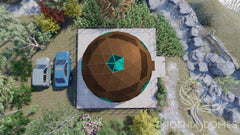 Glass/Hard Panel Dome - Phoenix Domes - Green Vista Living