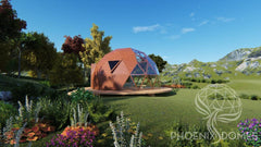 Glass/Hard Panel Dome - Phoenix Domes - Green Vista Living