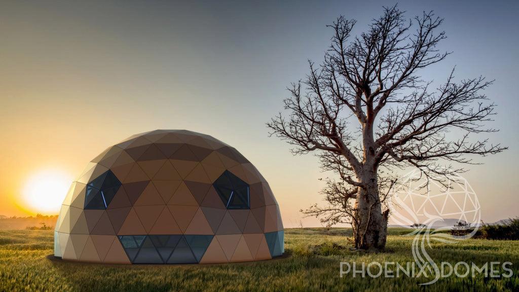 Glass/Hard Panel Dome - Phoenix Domes - Green Vista Living