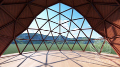 Glass/Hard Panel Dome - Phoenix Domes - Green Vista Living