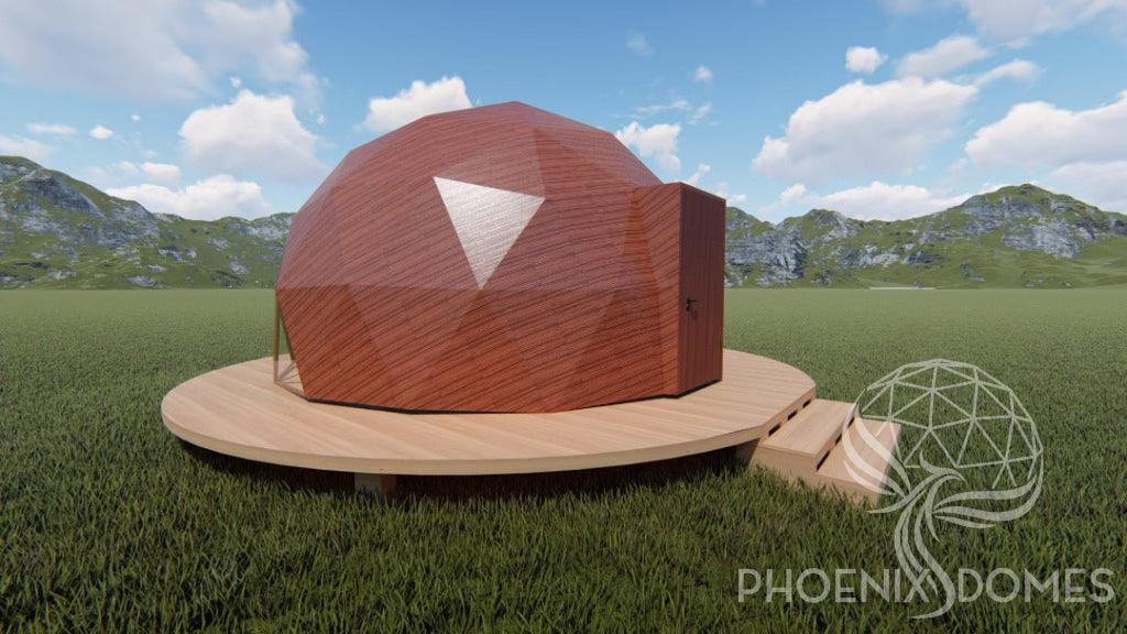 Glass/Hard Panel Dome - Phoenix Domes - Green Vista Living