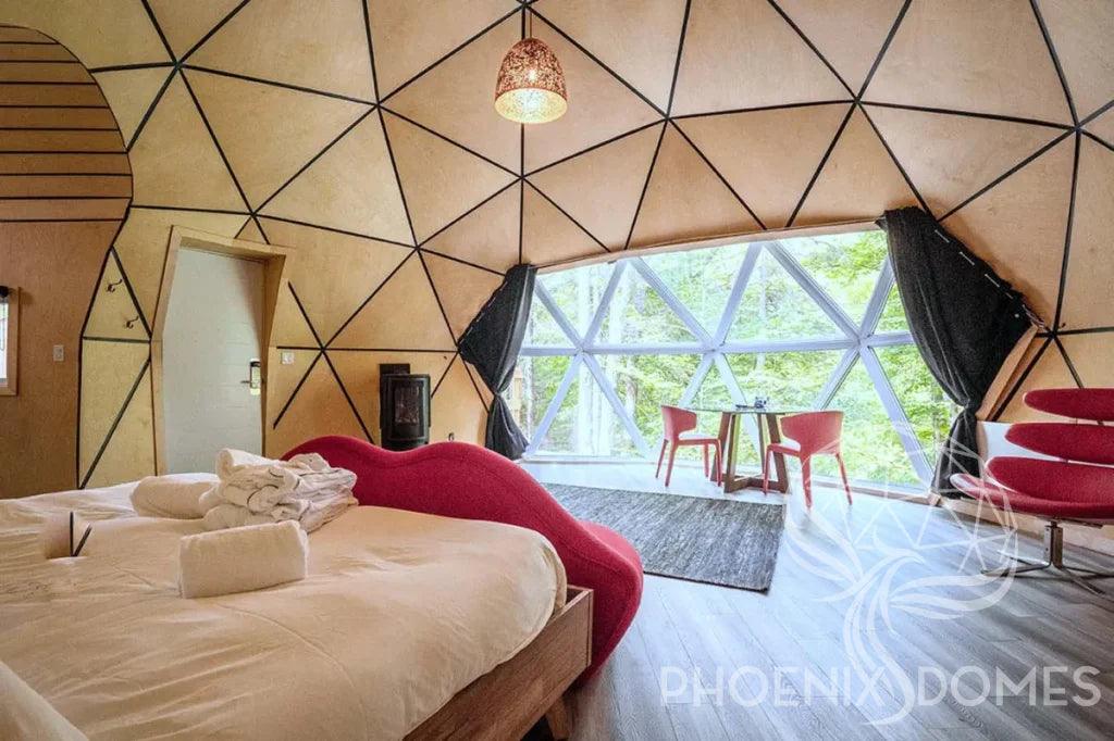 Glass/Hard Panel Dome - Phoenix Domes - Green Vista Living