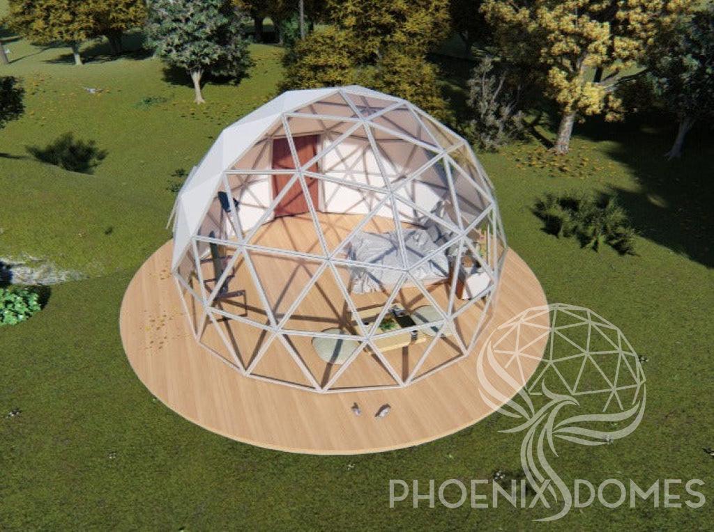 Glass/Hard Panel Dome - Phoenix Domes - Green Vista Living