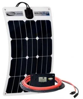 Go Power! 35 Watt Flexible Solar Kit - GP-FLEX-35 - Green Vista Living