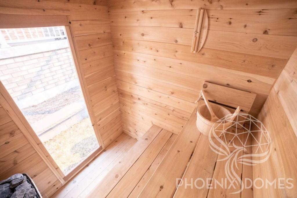 Granby Cabin Sauna - Phoenix Domes - Green Vista Living