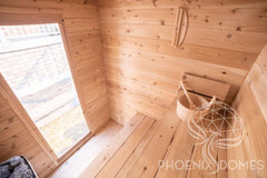 Granby Cabin Sauna - Phoenix Domes - Green Vista Living