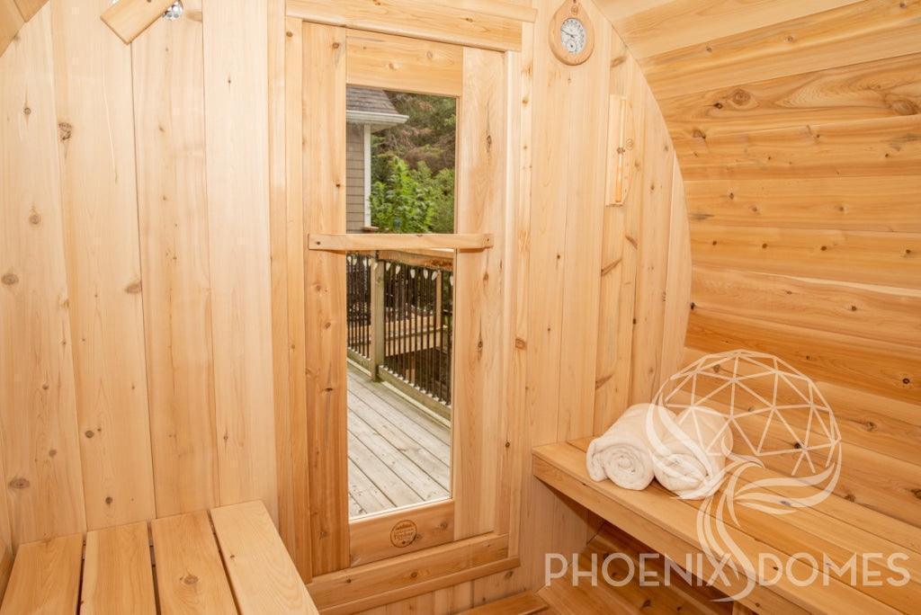 Harmony Sauna - Phoenix Domes - Green Vista Living