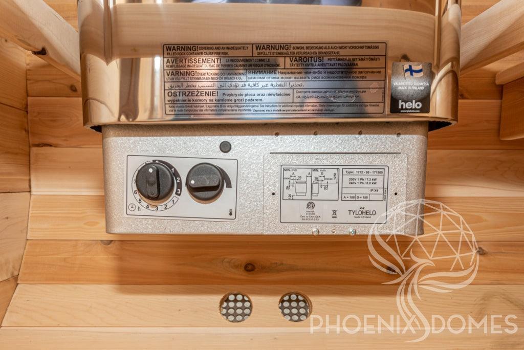 Harmony Sauna - Phoenix Domes - Green Vista Living
