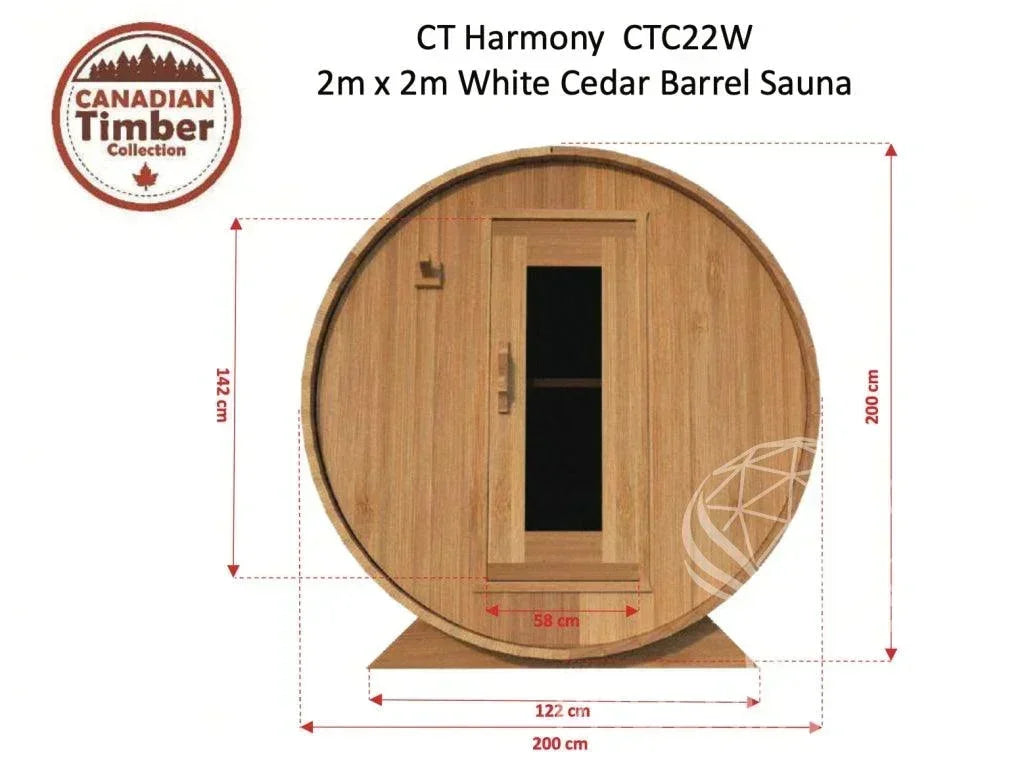 Harmony Sauna - Phoenix Domes - Green Vista Living