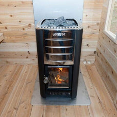 Dundalk Leisurecraft Canadian Timber Georgian Cabin Sauna with Changeroom | 6 Persons - Green Vista Living