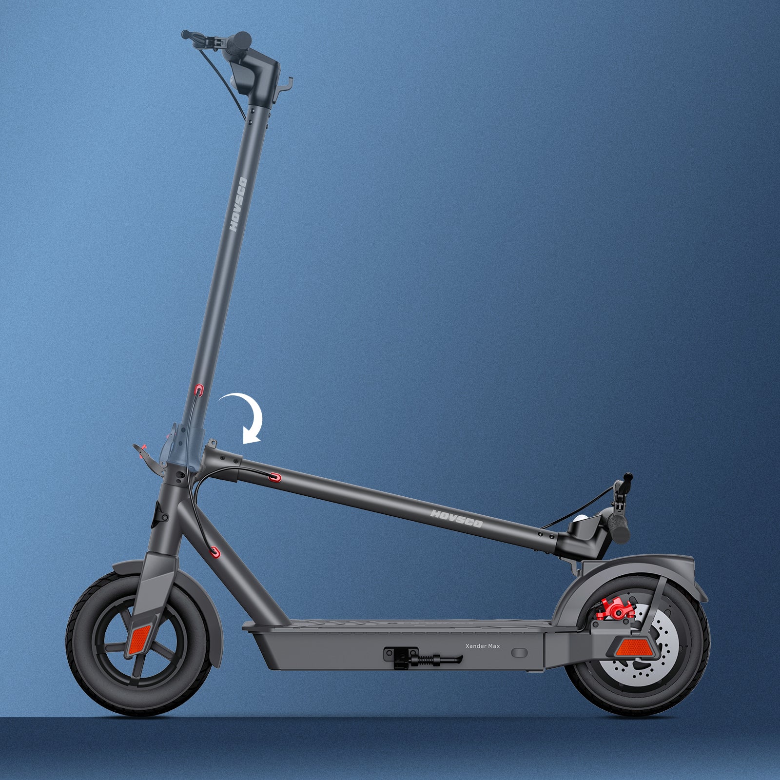 HOVSCO Felicity 10" Folding Electric Scooter For Adult - Green Vista Living