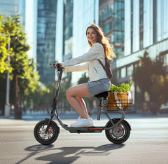 HOVSCO Porto Max Electric Scooter For Commute & Grocery Shopping - Green Vista Living
