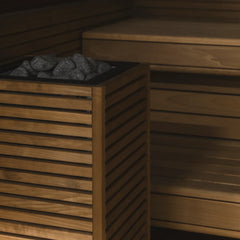HUUM CORE Electric Sauna Heater BK (Without Side Panels) - Green Vista Living