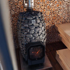 HUUM HIVE Flow Mini 8.5kW Wood-Burning Sauna Stove - Green Vista Living