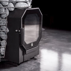 HUUM HIVE Flow Mini 8.5kW Wood-Burning Sauna Stove - Green Vista Living