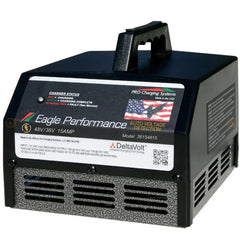 DeltaVolt Eagle Performance battery charger 48V/36V 15AMP with handle and indicator lights