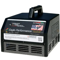 DeltaVolt Eagle Performance battery charger 48V/36V 15AMP with handle and indicator lights