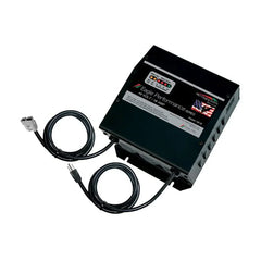 Eagle Performance Series black 48V battery charger with cables and LED display