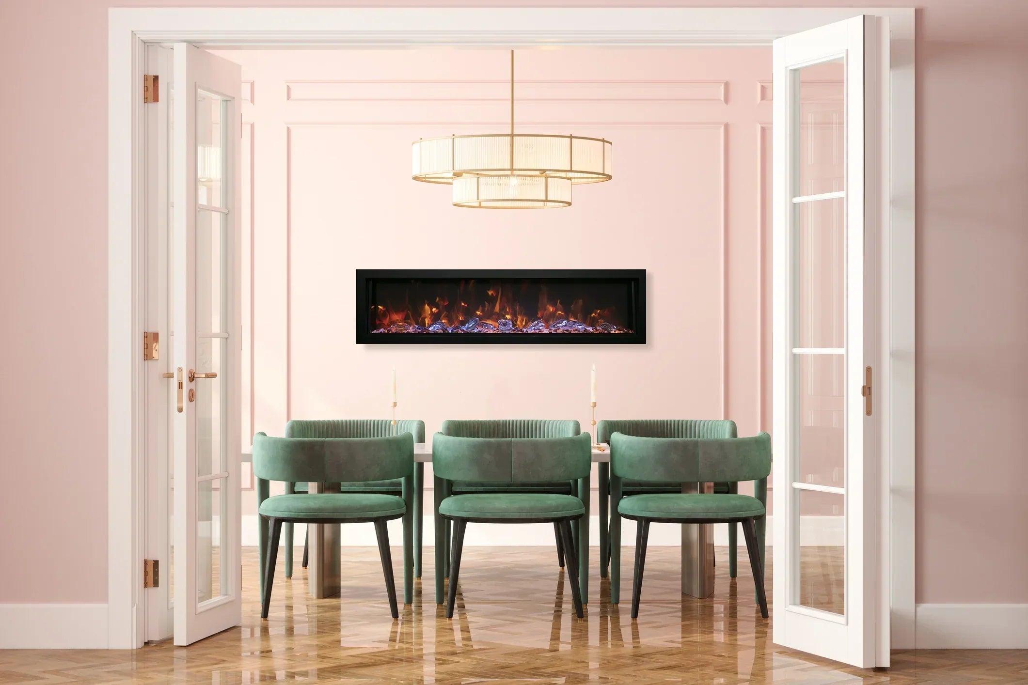 Remii DEEP Electric Fireplace - Green Vista Living