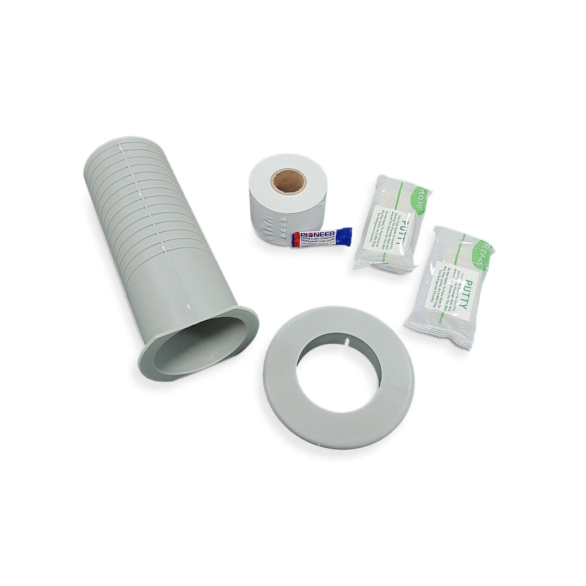 EZFlex™ Full Installation Kit: Flexible Mini-Split Lineset + Pro-Grade Accessory Bundle - Green Vista Living