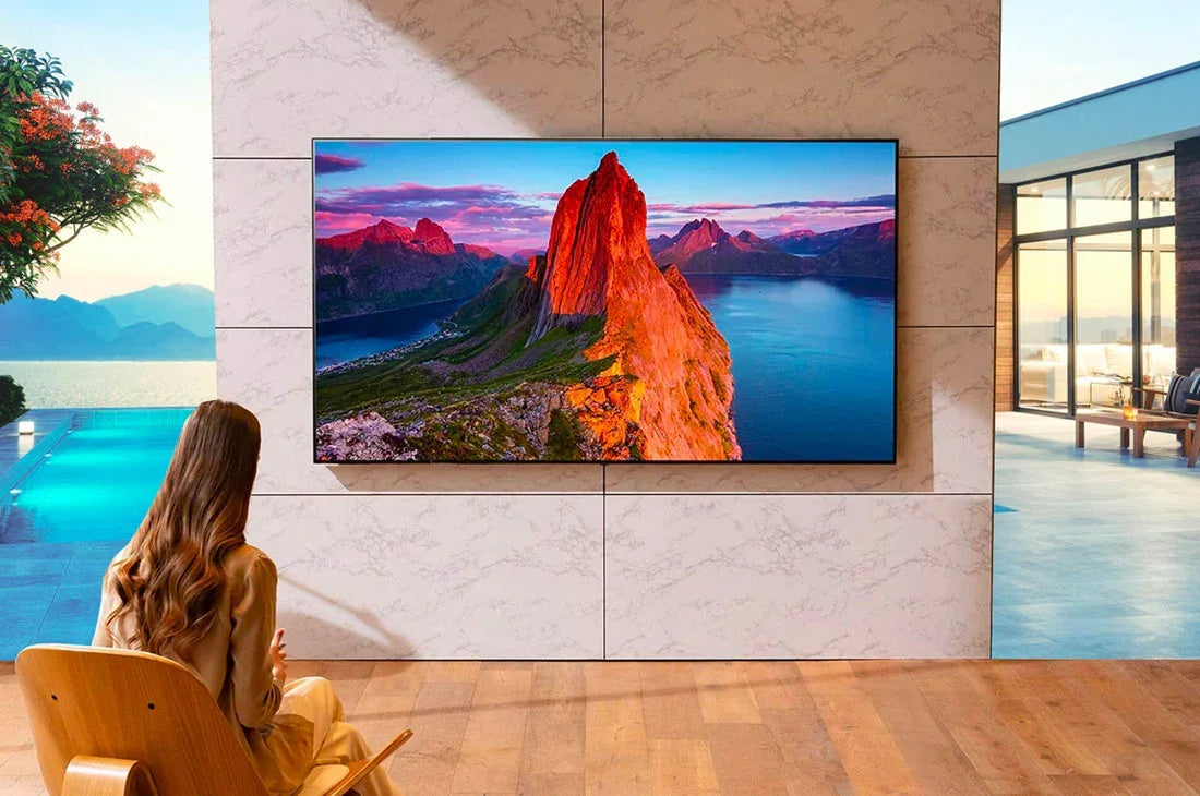 8K Series - LG by MirageVision Partial Sun Outdoor TV - Green Vista Living