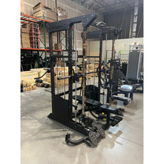 All-in-One Home Gym, Power Rack w/ Smith Machine & Functional Trainer w/ 2x - 220lb weight stacks (New) - Green Vista Living