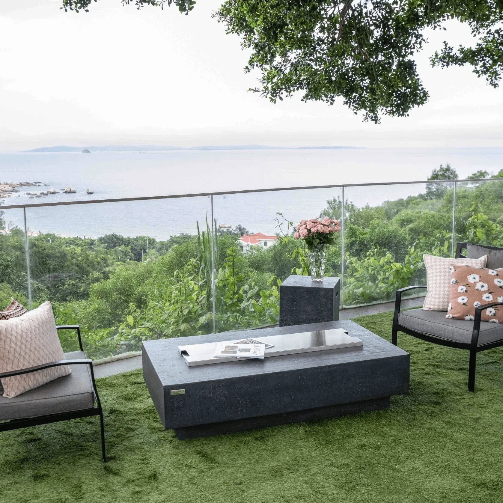 Elementi Hampton Fire Pit OFG139 - Green Vista Living